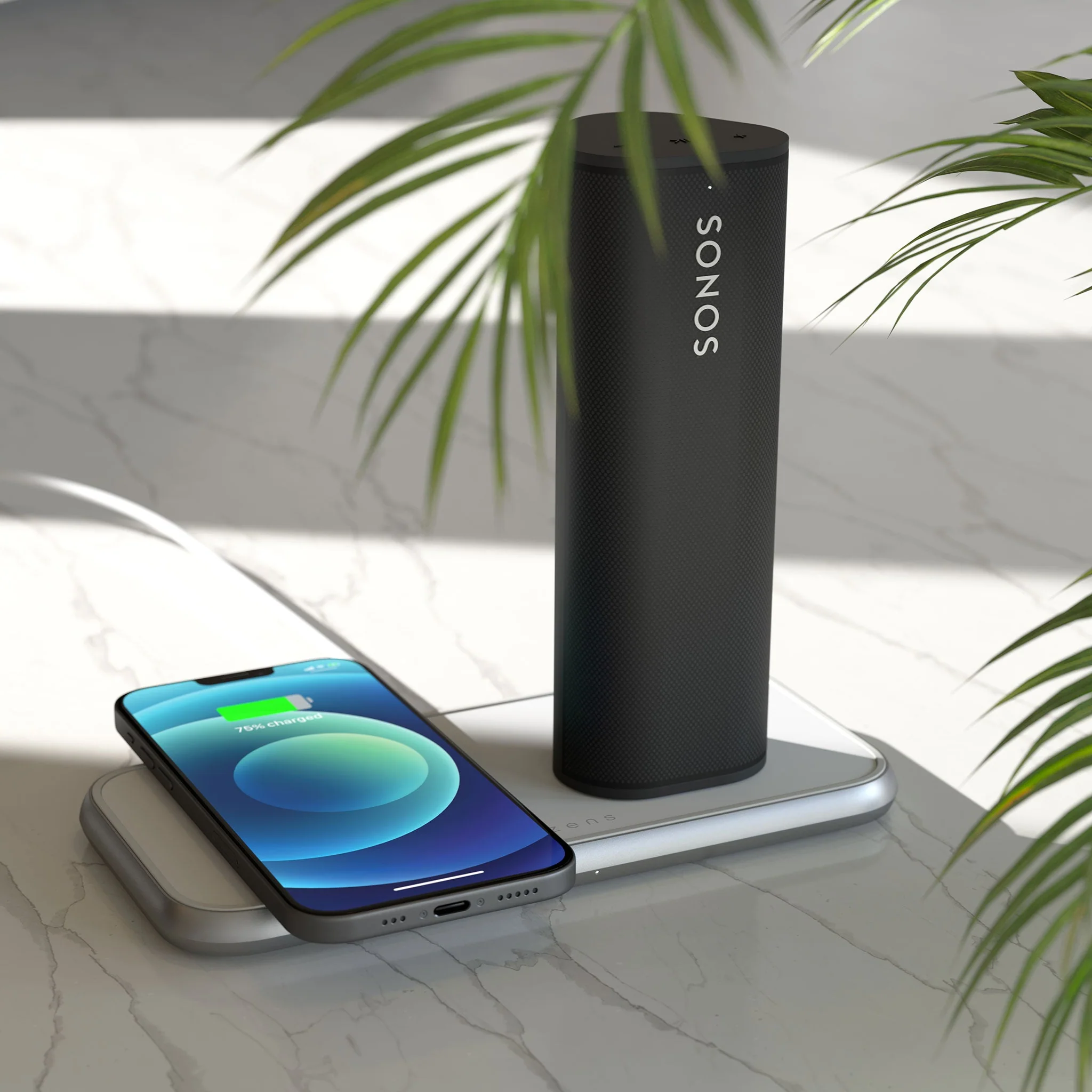 Dual Aluminium Wireless Charger - Image 4