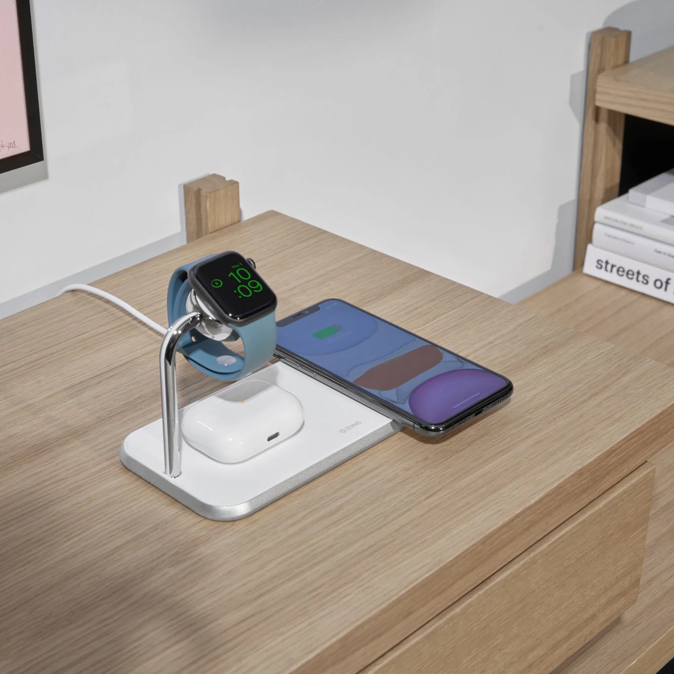 Dual+Watch Aluminium Wireless Charger - Image 10