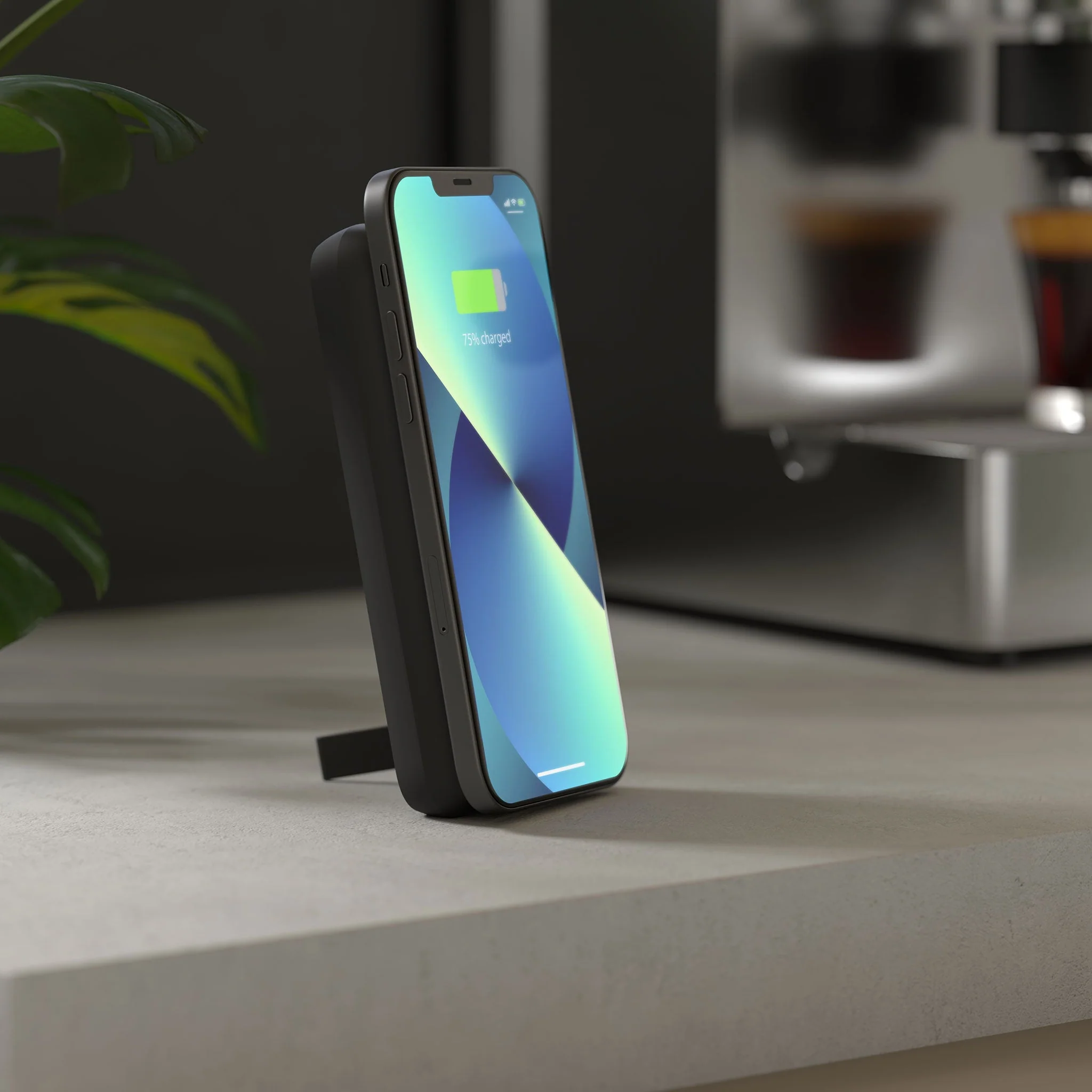 Magnetic Single Powerbank with Stand – 10,000 mAh - Image 4